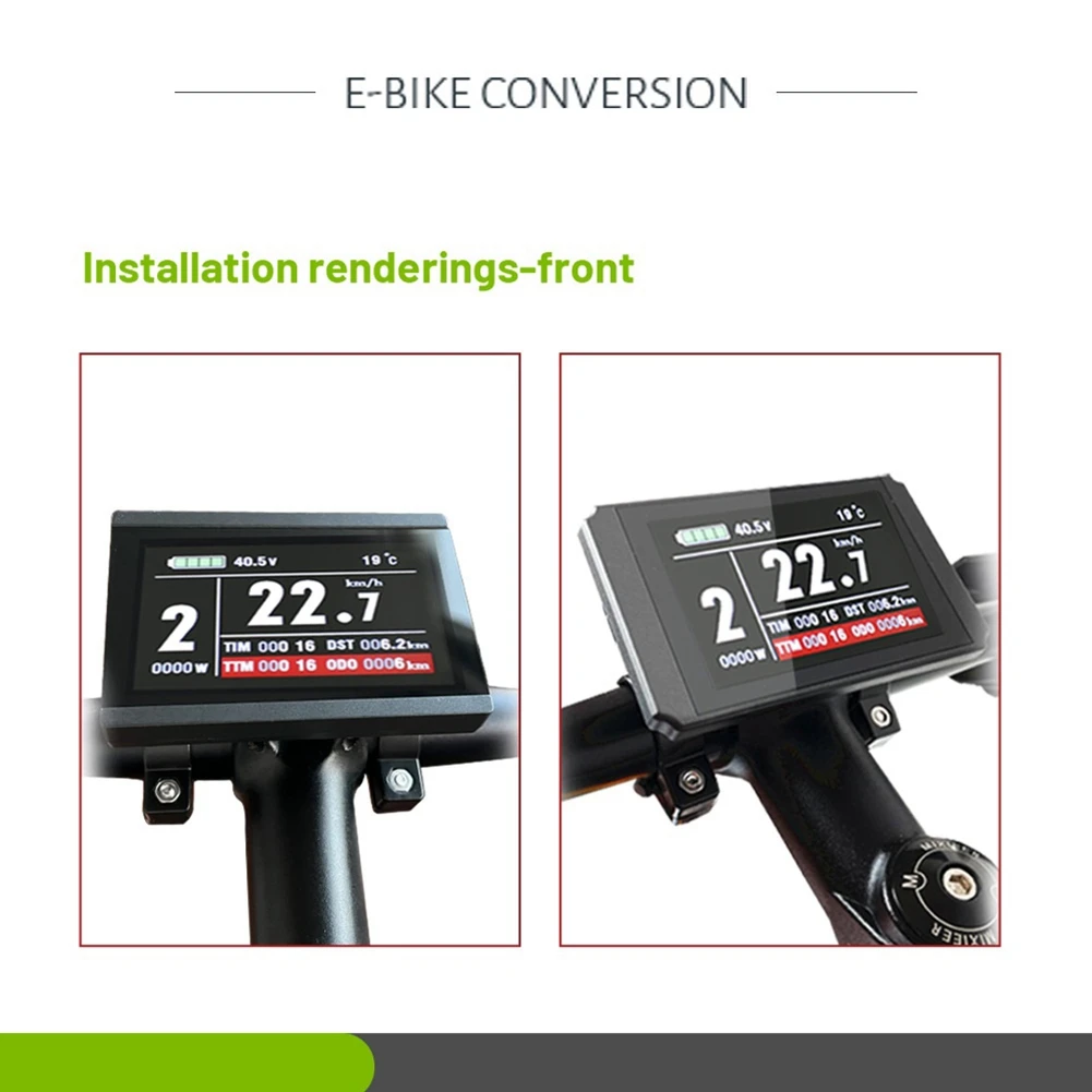 전기 자전거 시스템 디스플레이 거치대 브래킷, Ebike KT LCD 3 LCD3U LCD8H LCD8HU 디스플레이용