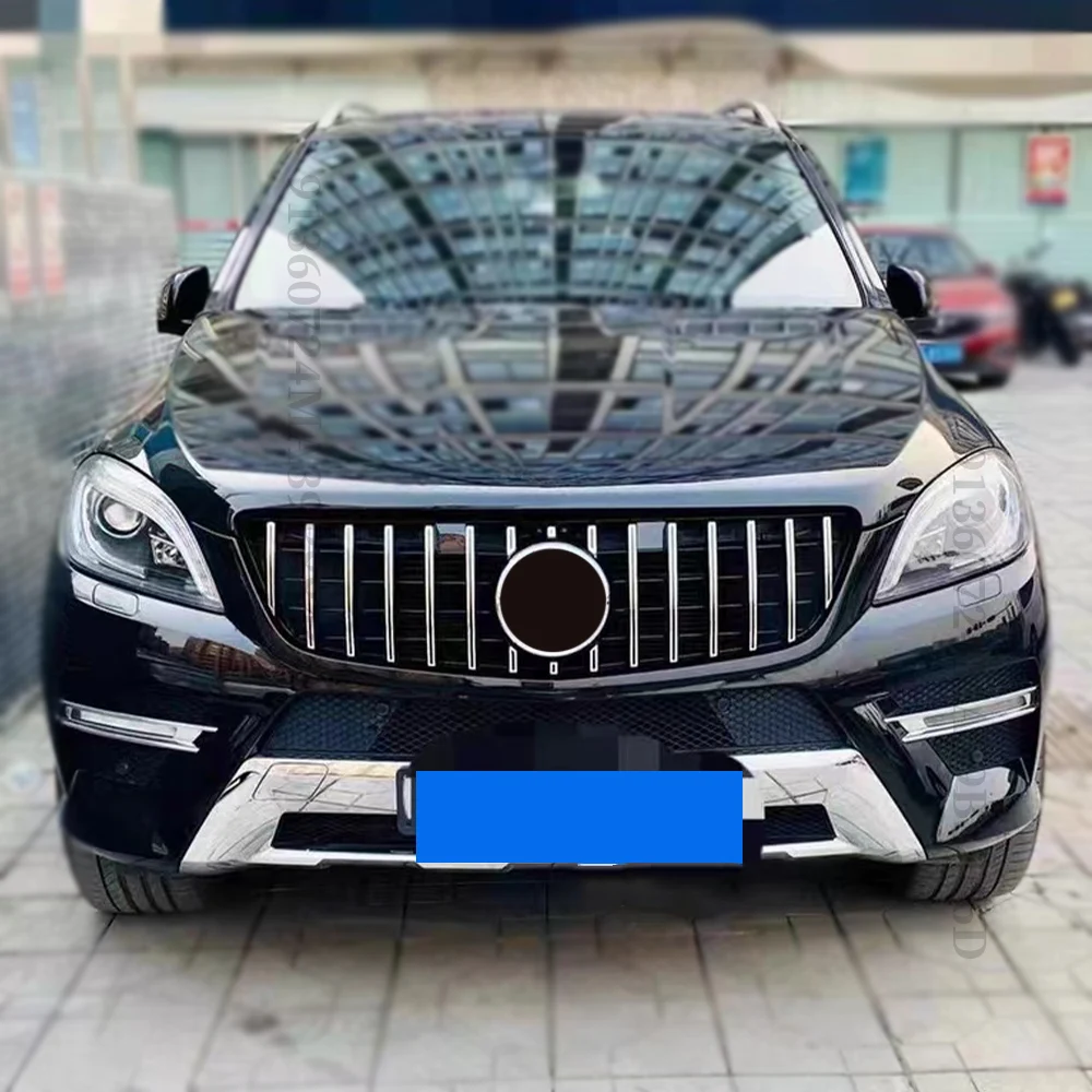 Vorne Einlass Grille Haube Grill Für Mercedes W166 Benz ML 2012-2015 ML300 ML320 ML350 ML400 ML500 550 Diamant GT Körper Kit Facelift – Detail 3