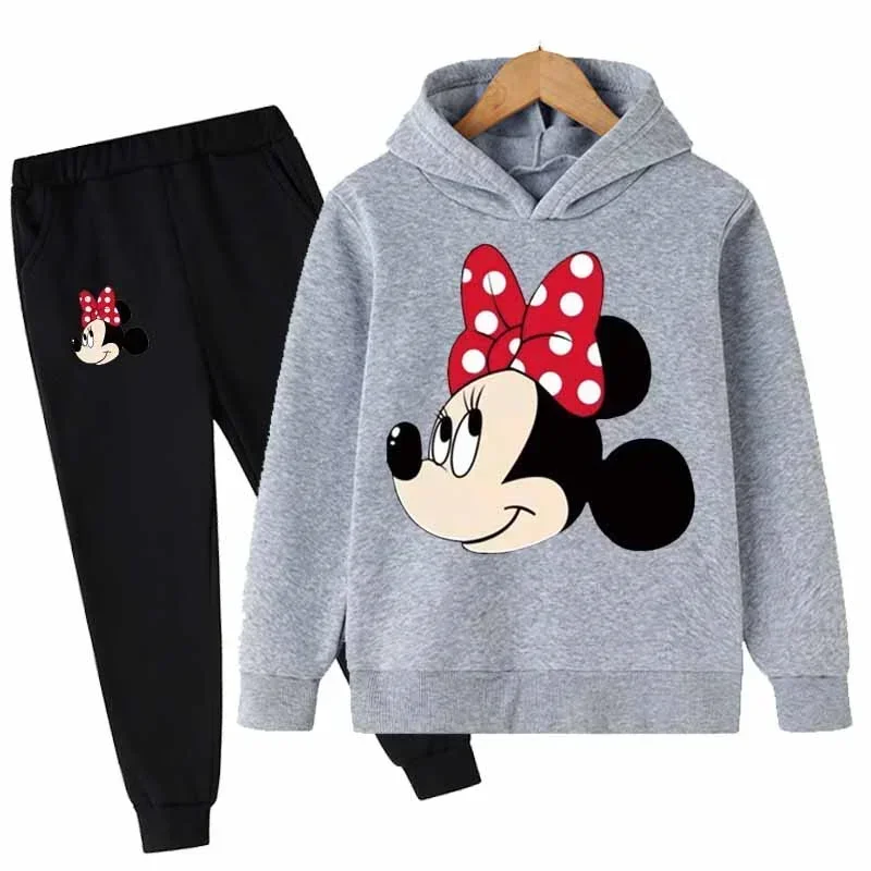

Baby Mickey Mouse Clothing Sets Children 1-16 Years Suit Boy Mickey Mouse Tracksuits Kids Sport Suits Hoodies Top Pants 2pcs Set