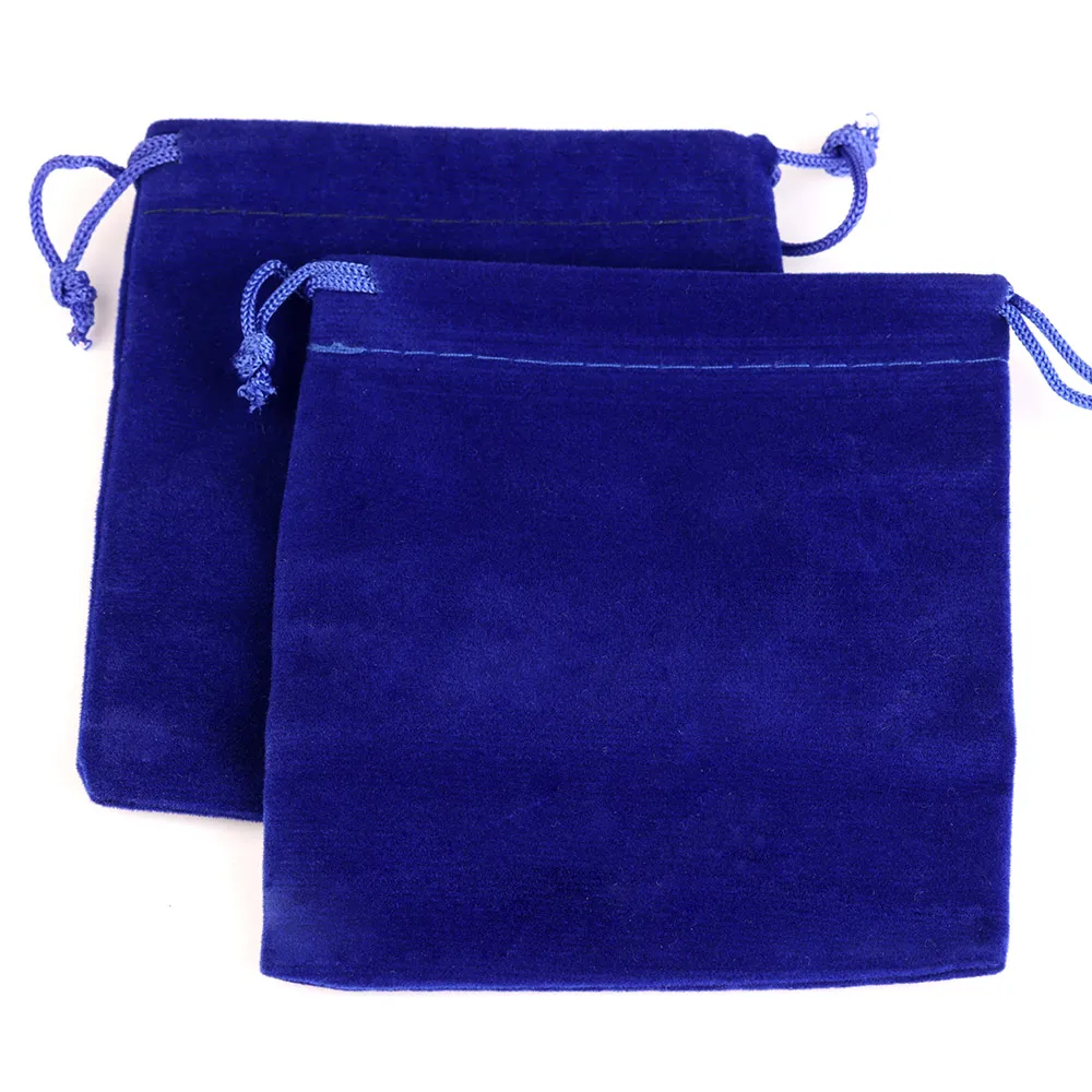 Set of 25 Colorful Velvet Drawstring Gift Bags for Jewelry Packaging and Display