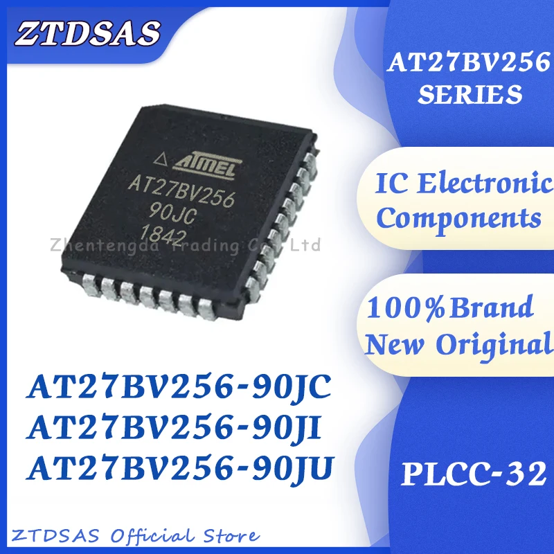 

AT27BV256-90JC AT27BV256-90JI AT27BV256-90JU AT27BV256-90 AT27BV256 AT27BV AT27B AT27 AT IC EPROM Chip PLCC-32