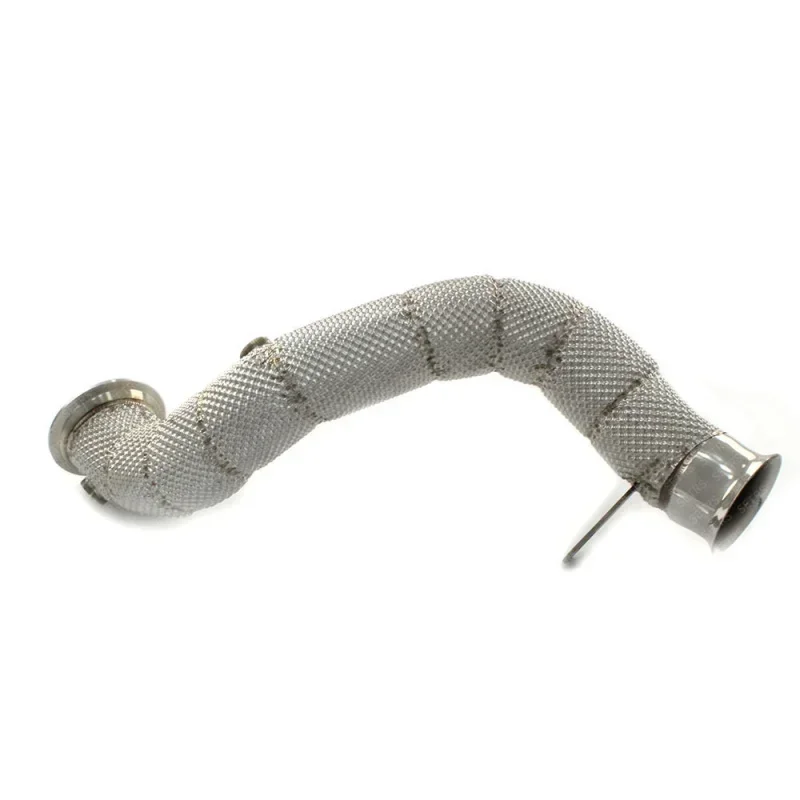 C Series W205 Right Section High flow Pipes branch downpipe Exhaust Pipe with
