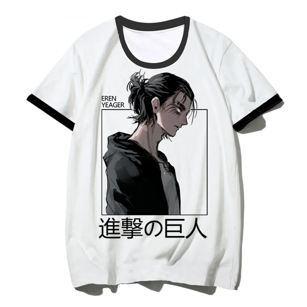 

attack on titan tshirt women graphic Japanese funny Tee female Japanese clothing