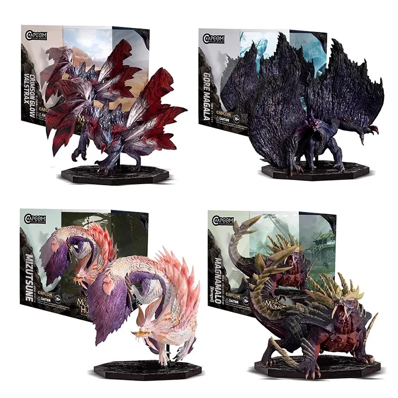 

Monster Hunter CUBE2 CFB CAPCOM FANTHFUL CRIMSON GLOW Valstrax GORE MAGALA GAGNAMALO (Enraged) MIZUTSUNE Action Toy Figures Gift