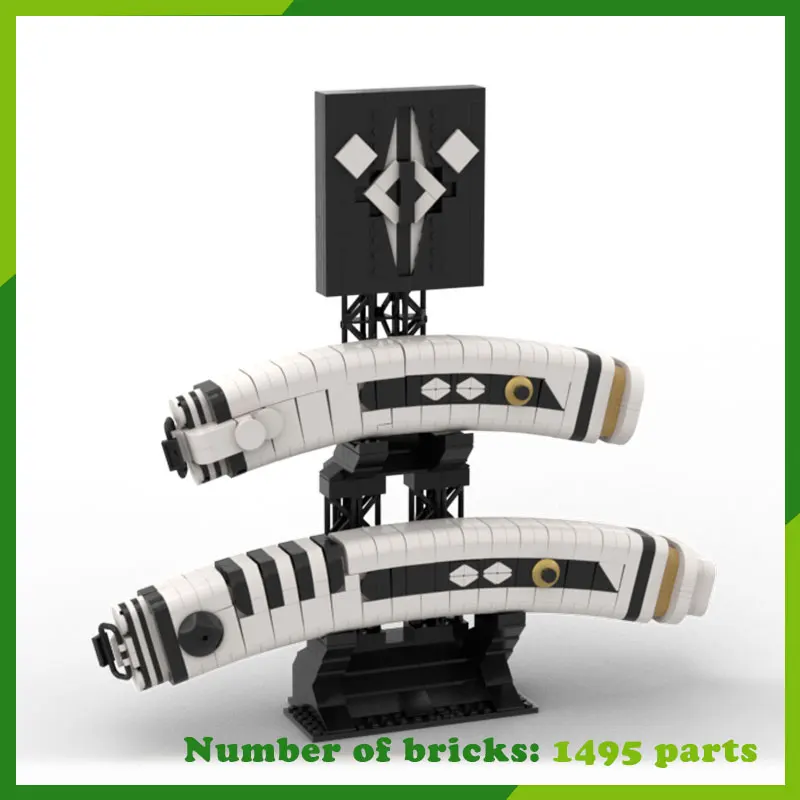 

Fulcrum Lightsabers Dark Saber MOC Building Blocks Modular Model DIY Bricks Creative Assembly Toys Collection Christmas Present