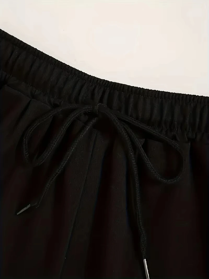Abbigliamento estivo alla moda, pantaloncini sportivi, stile Y2K, abbigliamento casual da strada per tutti i giorni, pantaloncini versatili per viaggi all'aperto, scelta ideale - immagine 5