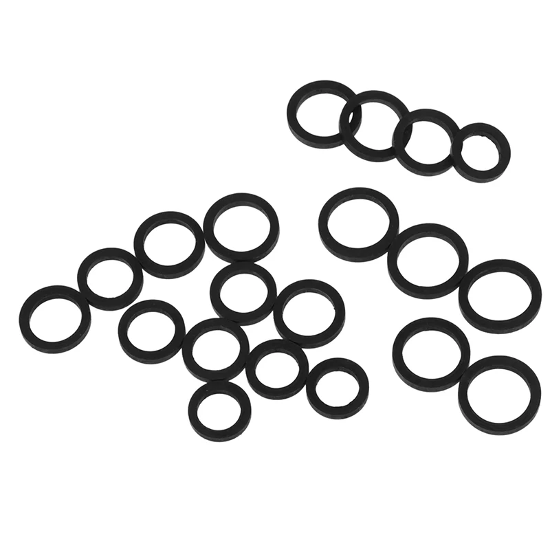 20Pcs Mixed Idle Tire Wheel Belt Loop Ldler Rubber Ring High Quality For Cassette Deck Recorder Tape Stereo Audio Player