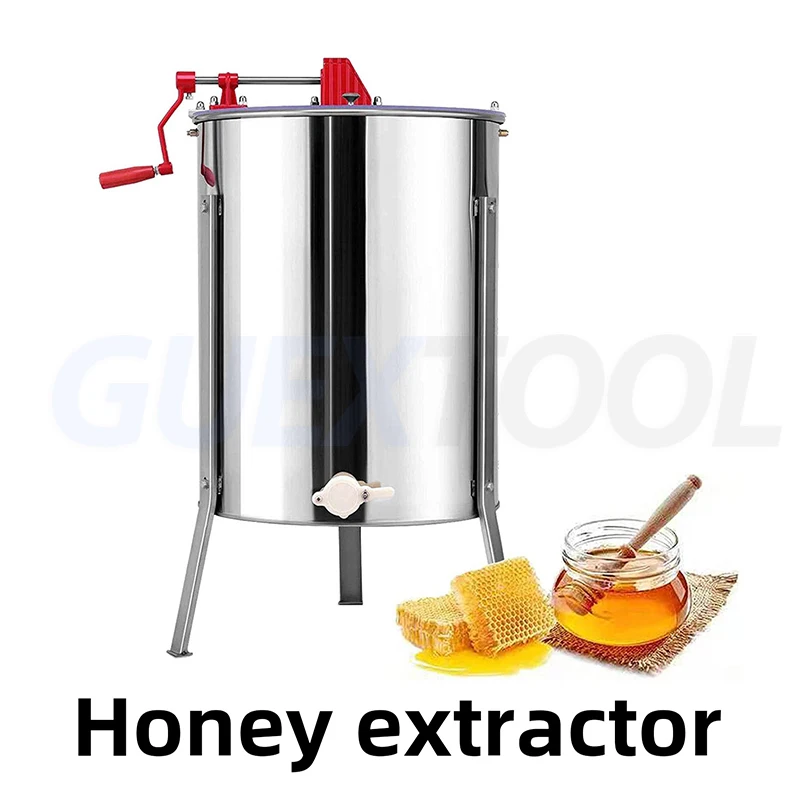 

Two Frame Honey Shaker With Bracket Small Household Sugar Dispenser Stainless Steel Bee Separator Dedicated For Beekeeping Tools