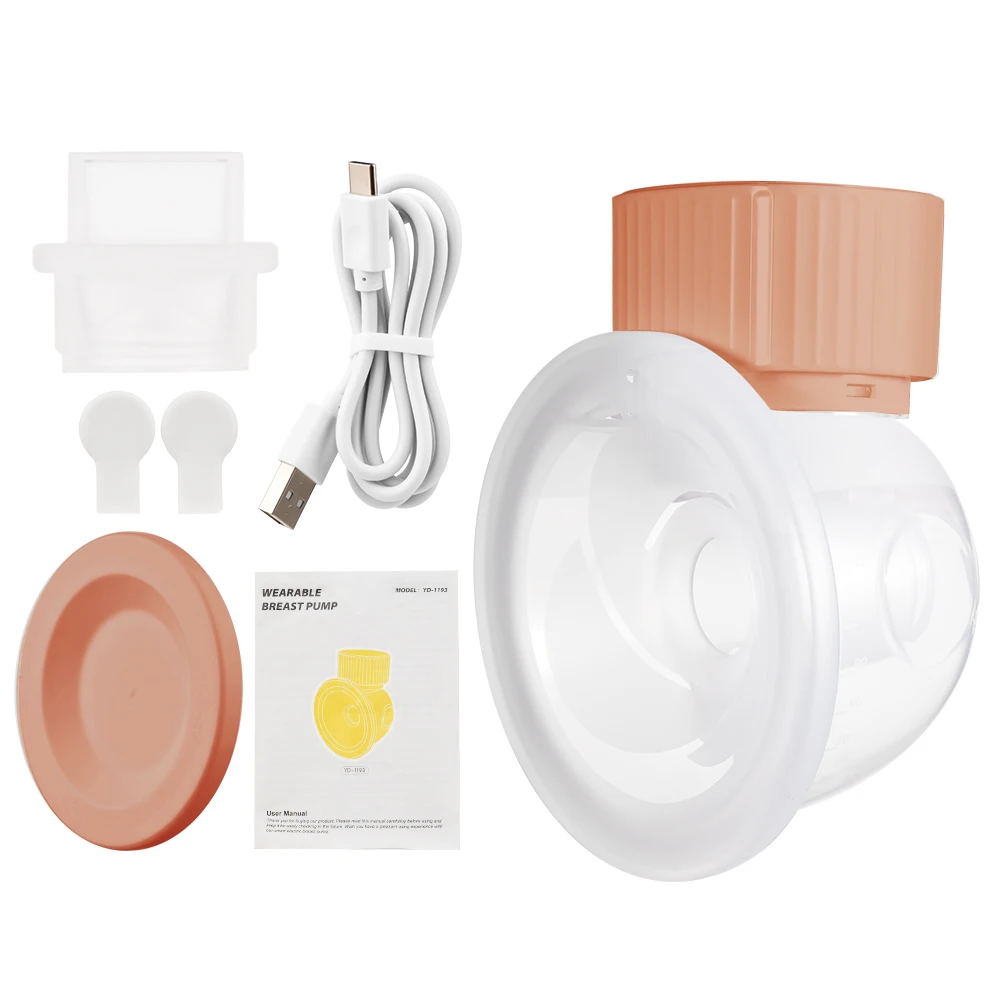 Electric Hands Free Breast Pump Portable Wearable Feeding Device_voghion.com
