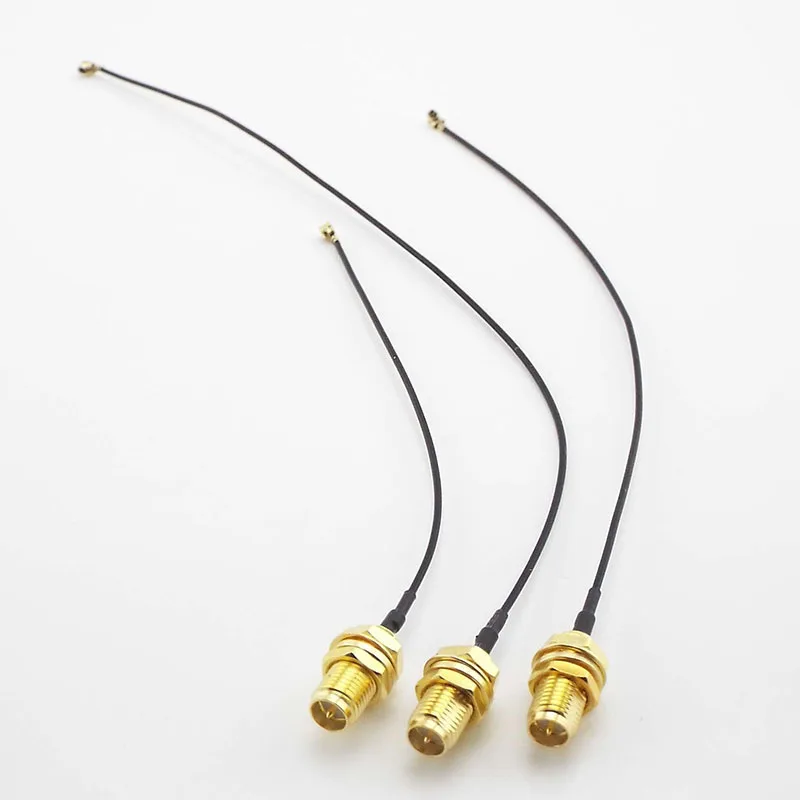 

1pcs 5pcs 10/15/20cm U.FL/IPX IPEX UFL to RP-SMA SMA Female Male Antenna WiFi Pigtail Cable ufl ipex 1.13mm RF Cable A07