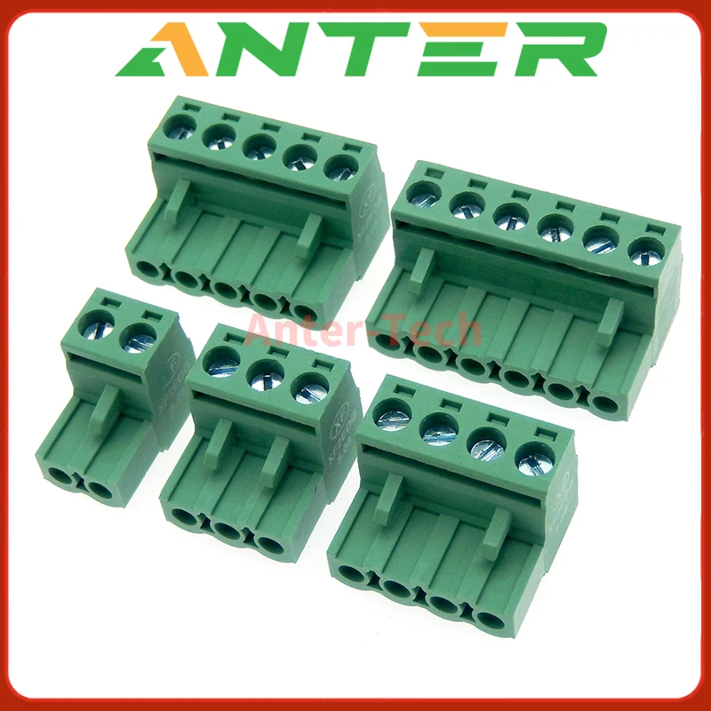 5PCS10PCSKF2EDGK508mmterminalPhoenixPlug3bit4core5hole6P