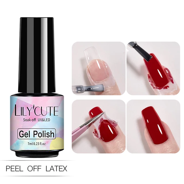LIToxique CircTE-Latex pour Verhéritage à Ongles, Verhéritage à Ongles, Liquide, Peel Off, Colle, Protection, Anti-débordement, vaccage Rapide, Soins de la Peau, Outils, Nail Art 2