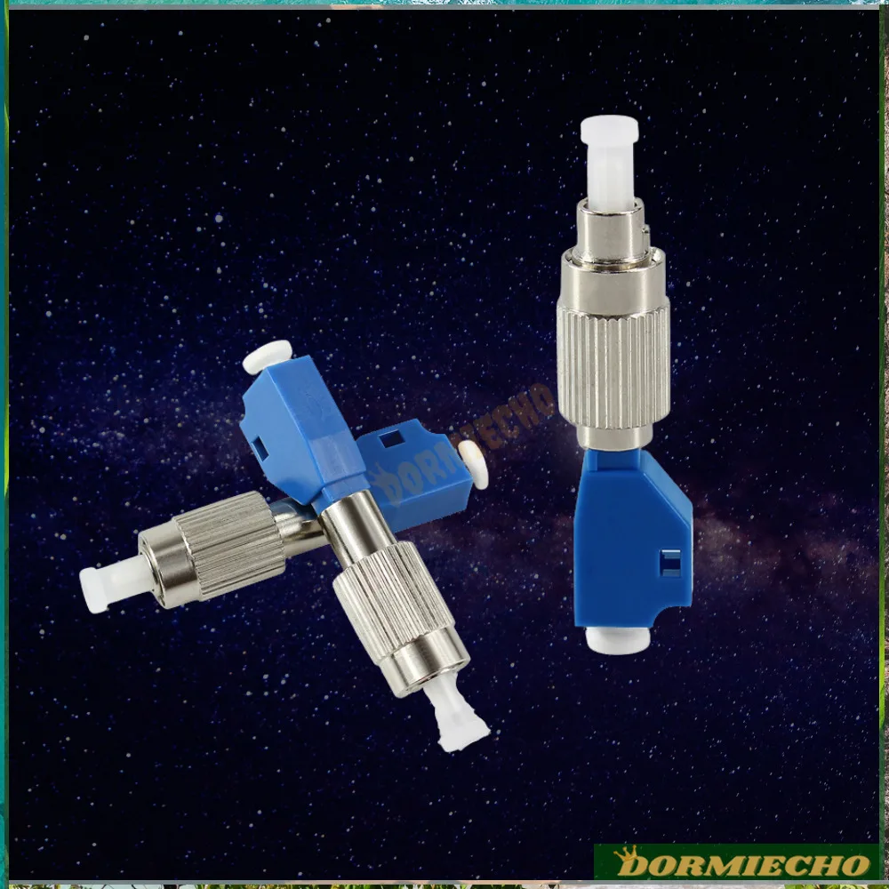 New Arrival Optical Adapter 10 Pcs 2.5Mm To 1.25Mm Lc Female To Fc Male Lc-Fc Hybrid Adapter Sm 9/125 Fiber