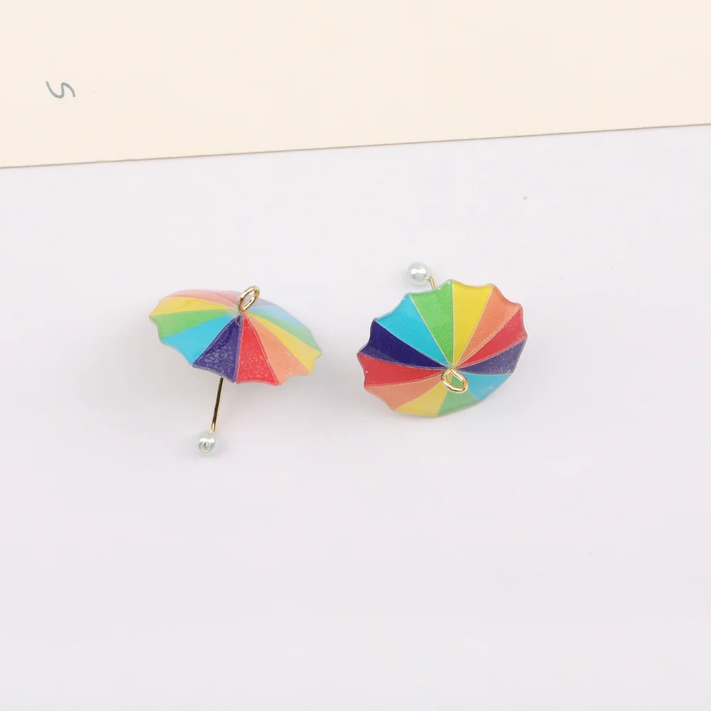 Cordial Design 100Pcs 21*23MM DIY Charms Earrings/Hand Made/Umbrella Shape/Cute Pendant/Jewelry Findings & Components #16270 - cordial