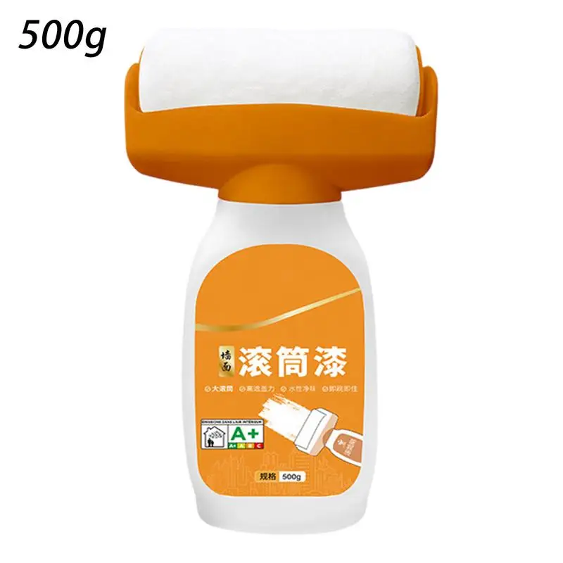 Wall Repair Roller 500g Water-Based Roller Brush Wall Repair Tool Portable Low Odor Brush Paint For Repairing The