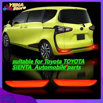 Luci paraurti posteriori a LED lampeggianti per auto, luci posteriori riflettenti, adatte per parti di automobili Toyota TOYOTA SIENTA