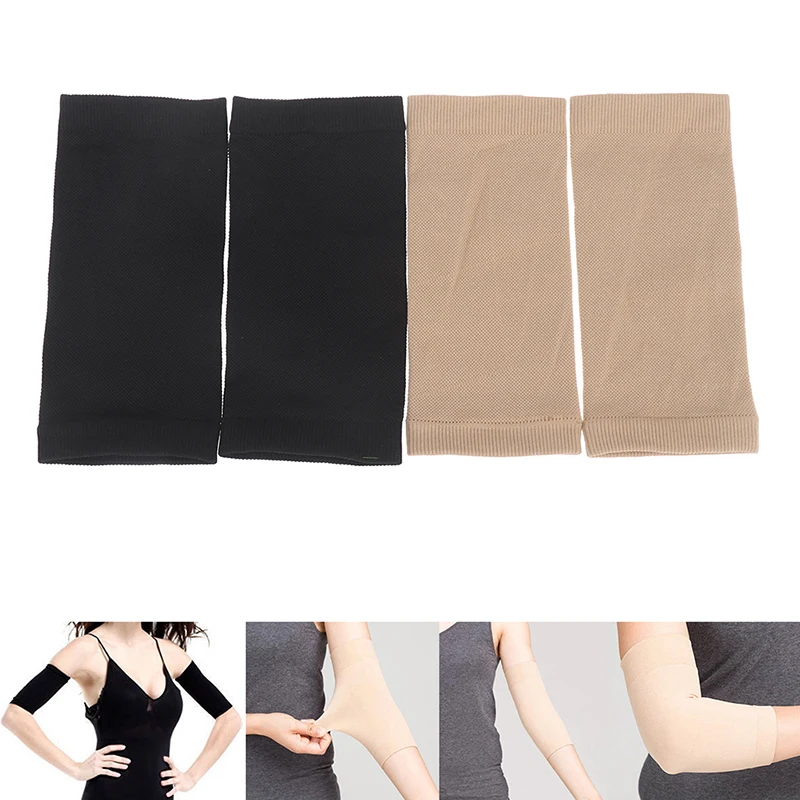 1 쌍의 배구 팔 슬리브 나일론 압축 보호대 탄성 양말 라이너 러닝, 피트니스 ..