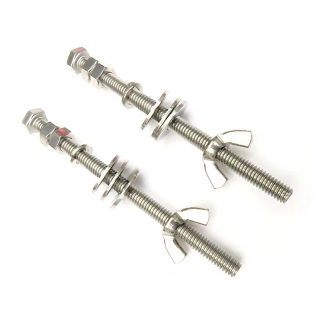 Extension Screw Diving Screw 5/16 Diving Equipment Double Bottle Hoops Extended Screws Stainless Steel Submersible 4