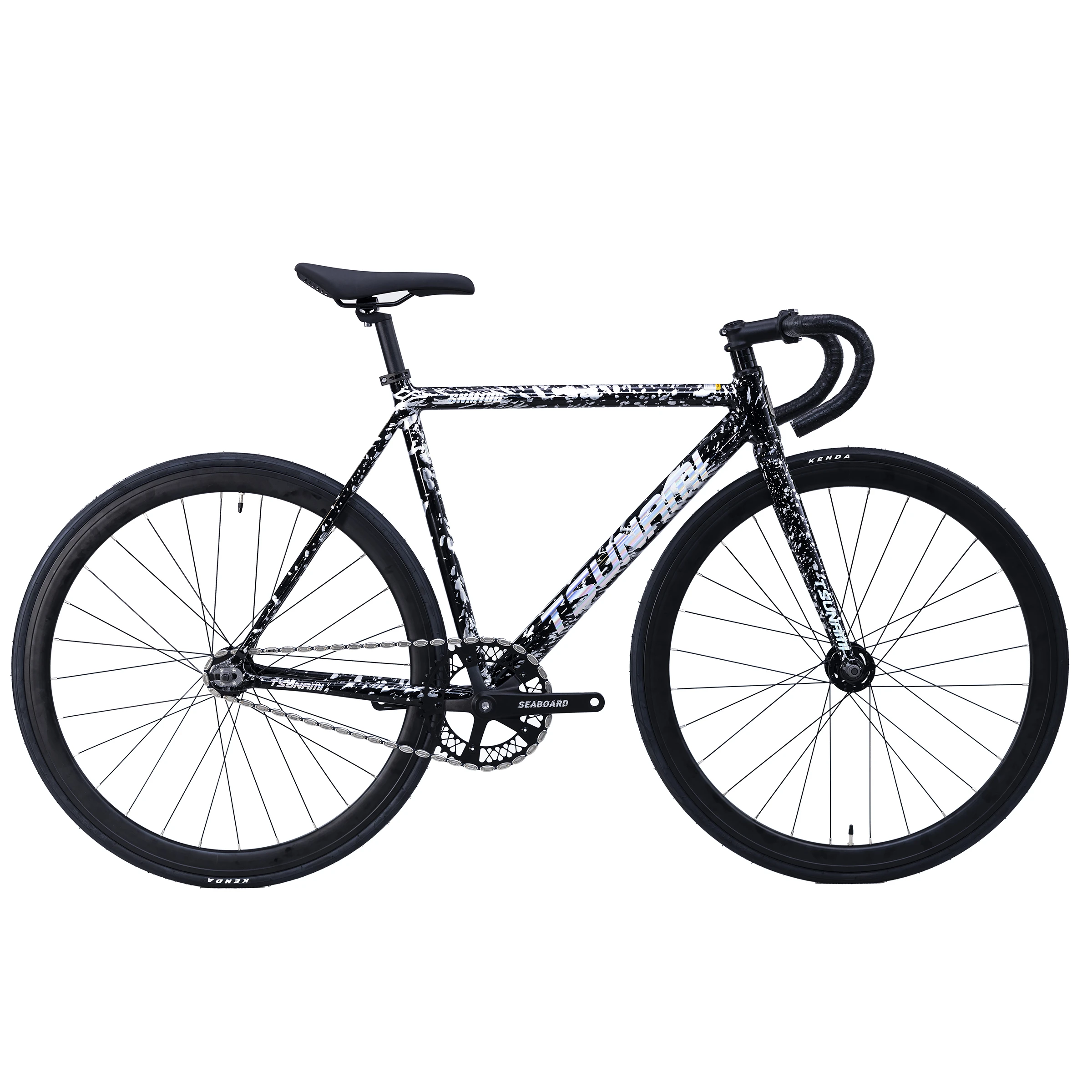 TSUNAMI固定ギアバイクSNM100アルミ合金フレームシングルスピード