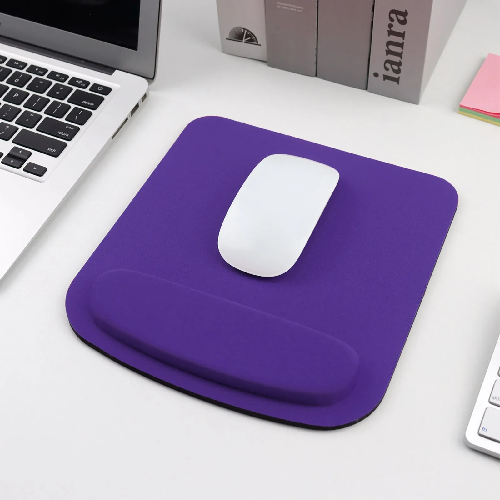 Mouse Pad With Wrist Rest For Laptop Mat Anti-Slip Gel Wrist Support Wristband Mouse Mat Pad For PC Laptop Macbook Computer EVA mouse pad gaming mousepad wrist pad