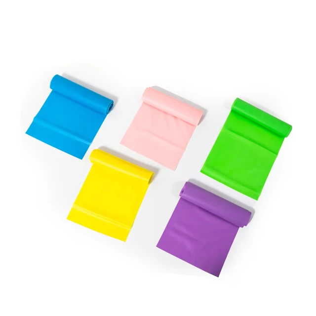 Yoga Pilates Resistance Band Long Training Stretch Bands for Physical Therapy Lower Body Home Gym Strength Elastic Exercise Band 6