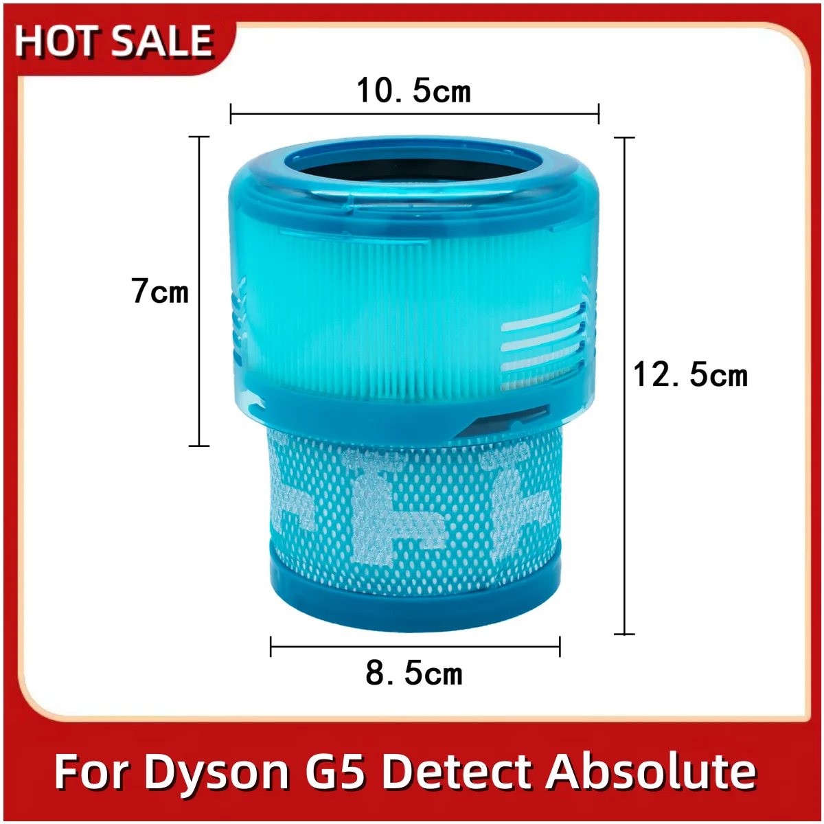 

Фильтр HEPA для Dyson G5, сменные детали для аккумуляторного пылесоса
