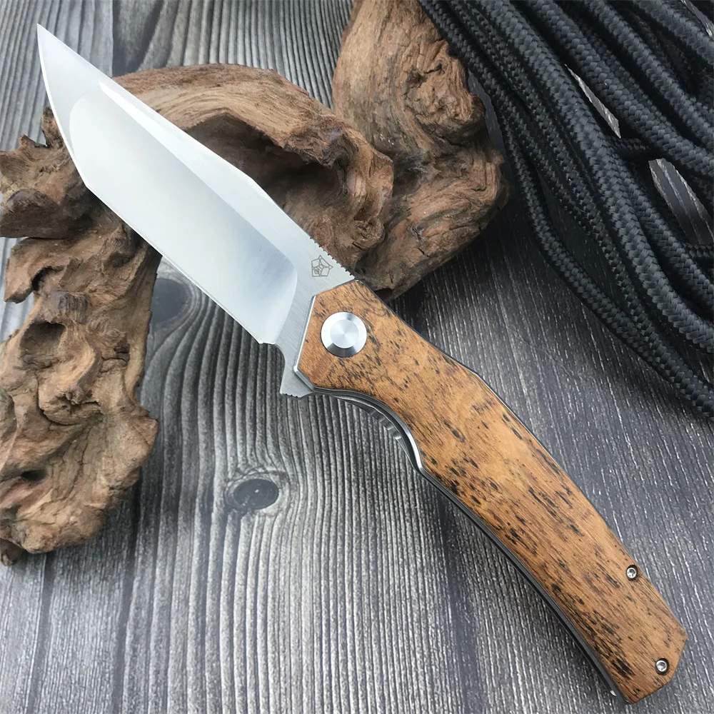 

Shirogorov Combat Folding Blade Pocket Knives EDC Camping Outdoor Jackknife Tactical Survival Self Defense Tools Fruit Knife