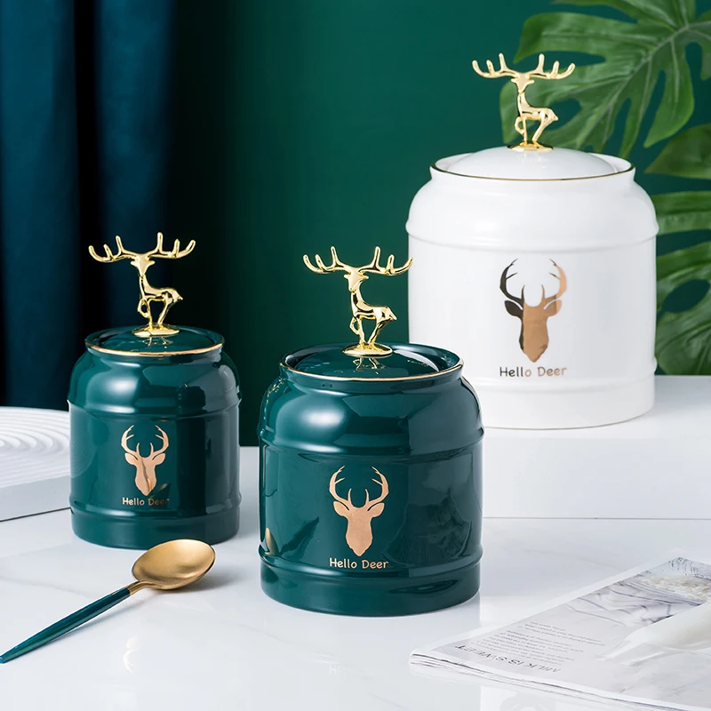 

Набор столовой посуды с керамическим уплотнением, воздухоплотный контейнер для кофейных зерен, объем орехов, разные размеры и цвета, использование в ресторане, 1 шт.