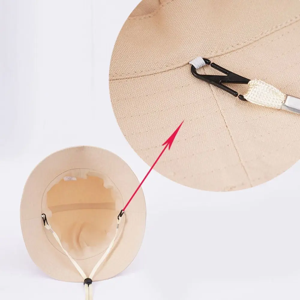 High Quality Anti-lost Hat Chin Cord Multi-function Removable Hat Chain Strap Nylon Hat Wind Rope