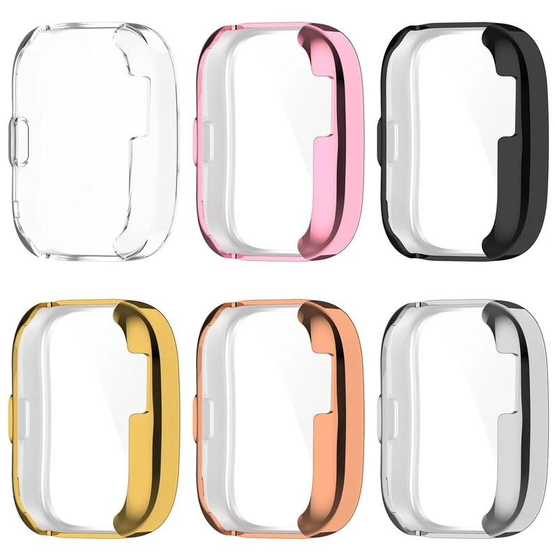 Soft Silicone Case For Amazfit Bip 5 Smart Watchband Screen Protector  Bumper Shell for Huami Amazfit Bip 3/3 Pro Bip5 Cover - AliExpress
