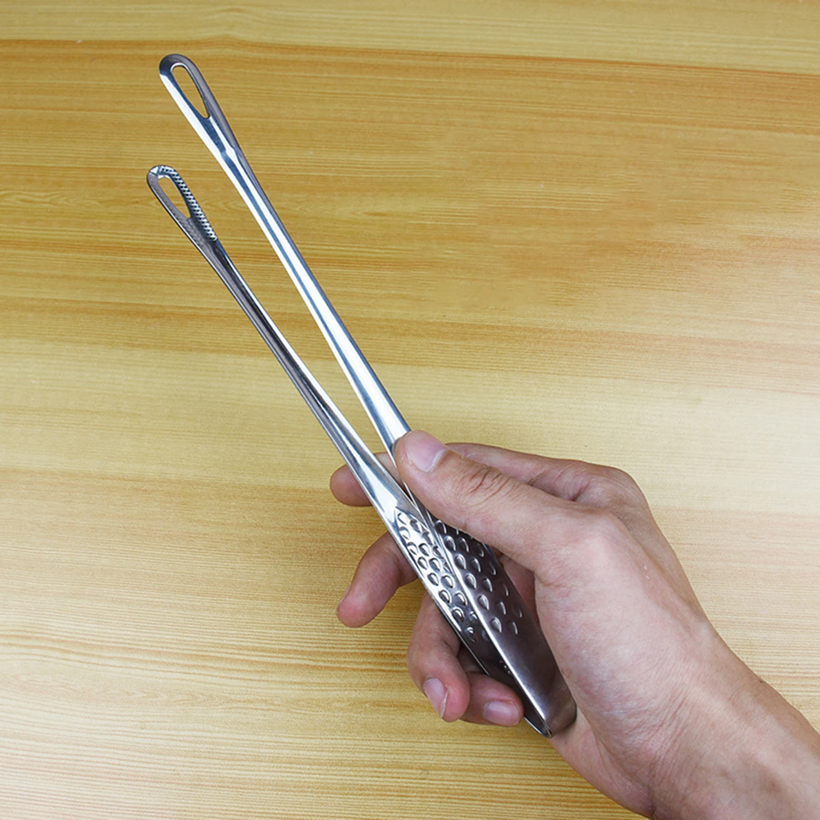 Stainless Steel BBQ Tongs Tweezer Nonstick Bread Clip Food Tongs Kitchen Cooking for BBQ Meat Sea Food Cooking Buffet food tongs