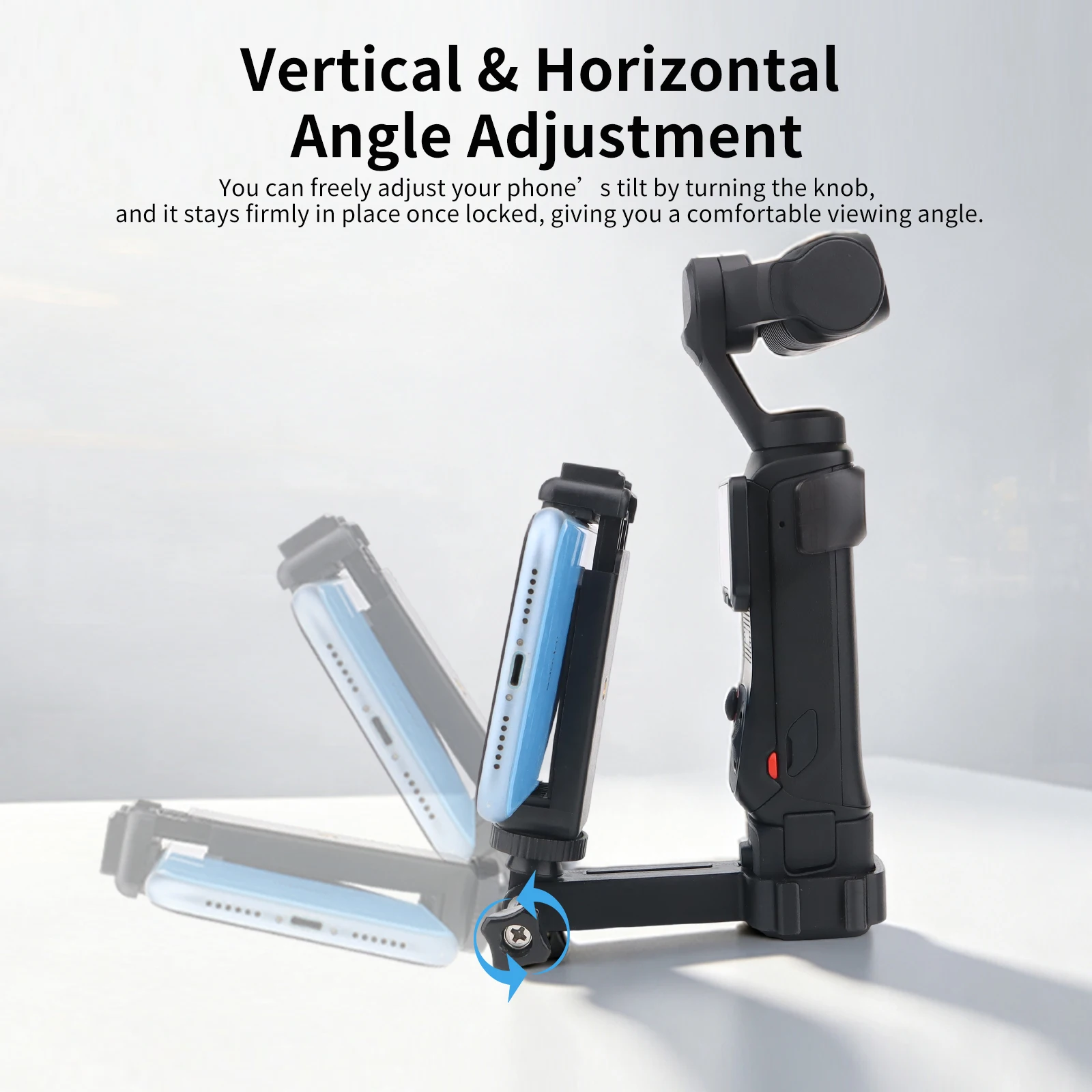 Accessories for Insta360 Luna Ultra 2-in-1 Phone Adapter Stand: Voice-over ,  ,  Bullet Comments ,  and Viewing Mounts

​