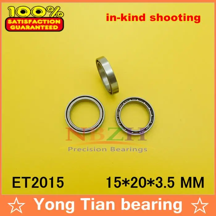 

NBZH bearingBoutique Ball Bearing DDA-2015 ET2015 15*20*3.5 Mm Deep Groove Ball Bearings A1520 63702