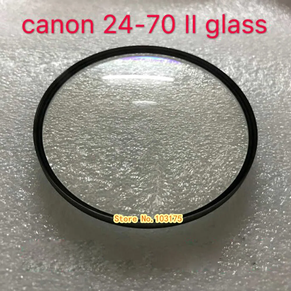Lente Zoom Frontal para Câmera Canon Apenas Vidro ef 2470 mm f 2.8l ii Usm Gen Peça de Reparação Novo