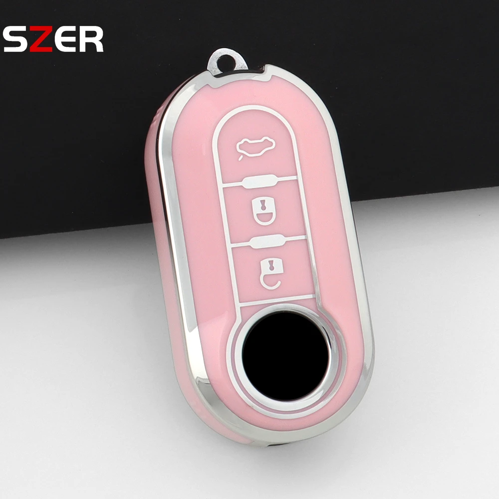 Enhanced TPU Car Key Case Cover - Durable Protection