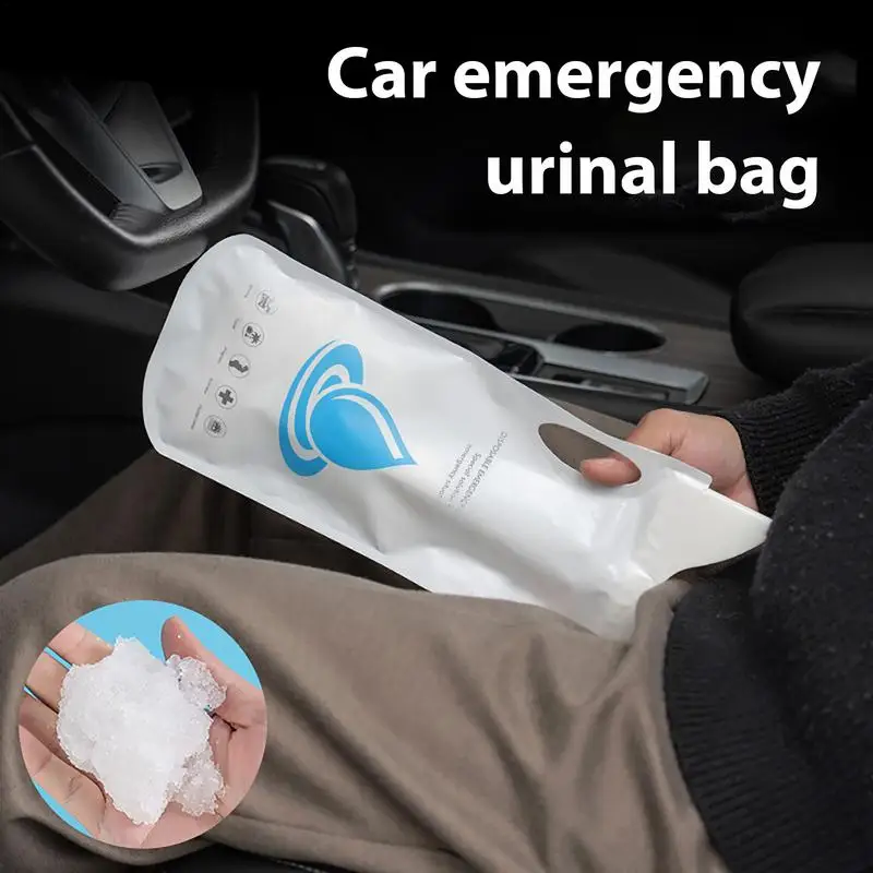 Urinal Bags For Travel 700ml Unisex Urine Bag For Camping Road Trip Urine Bag Road Trip Must Have Toilet Urine Bag For Men Women