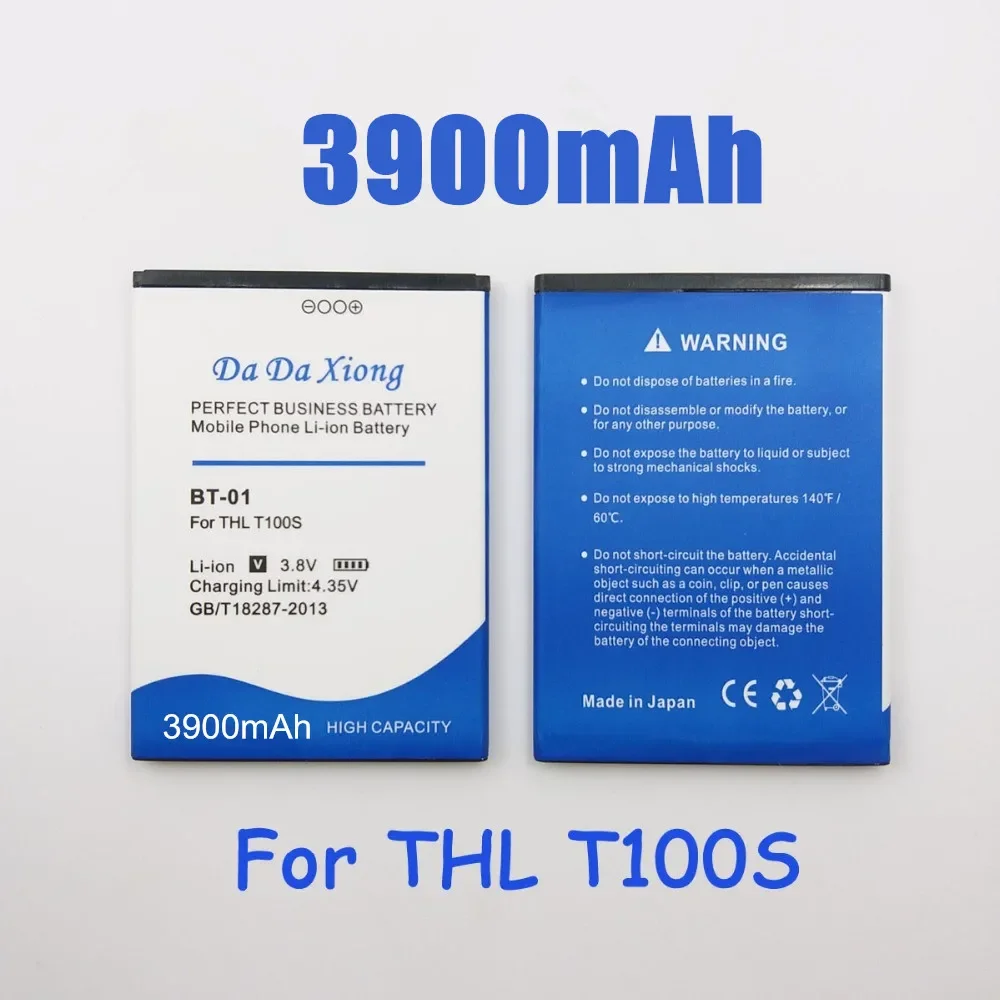 

3900mAh BT-01 Battery For THL T100 S T11 Replacement Phone