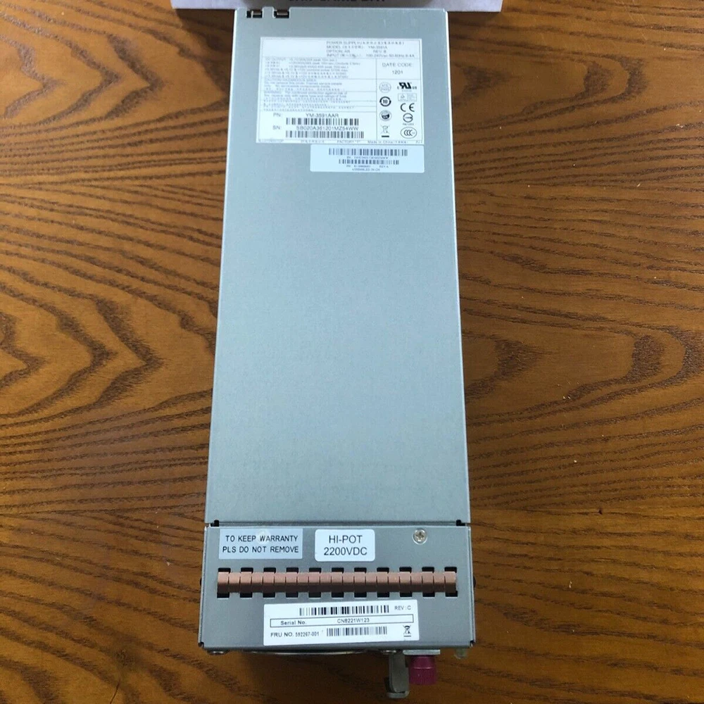 HP P2000G3용 서버 전원 공급 장치 592267 -001 7001540 -J000 573W 고품질