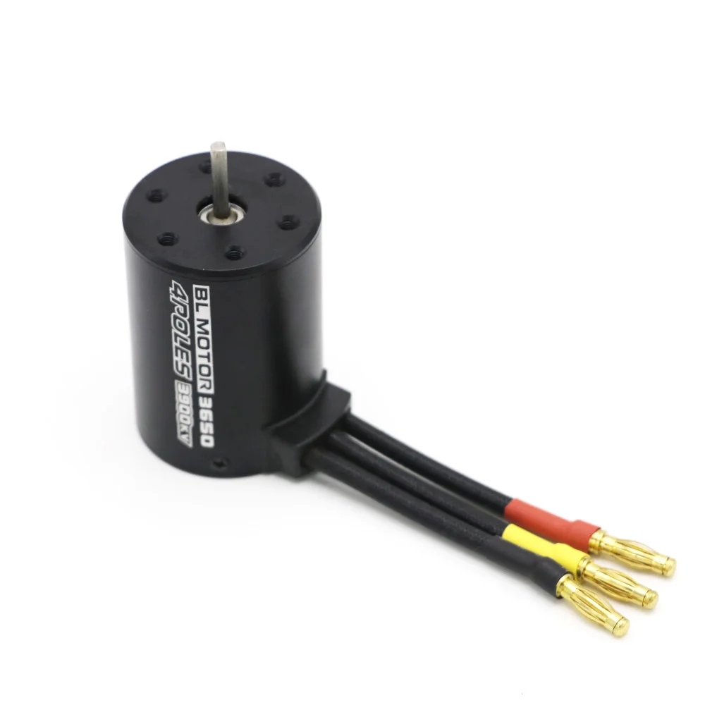 

3650 3900KV Brushless Motor & Waterproof 45A 60A 80A 120A Brushless ESC with Program Car Combo for RC Car RC Boat Part