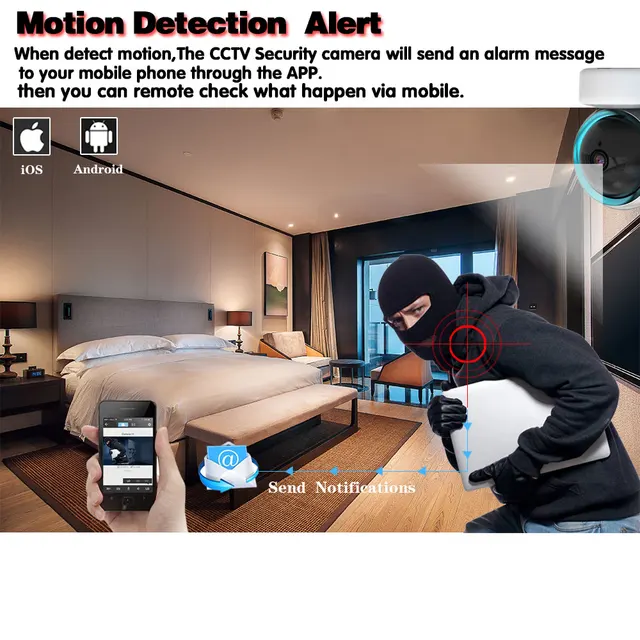 Smart Life 5MP IP WiFi Camera Surveillance Security Baby Monitor Automatic Human Tracking Cam Two Way Audio Indoor Video Camera - Image 2
