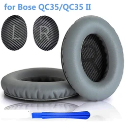 Premium Replacement Earpads for Noise-Cancelling Headphones (QC35 Pads Dark Gray)