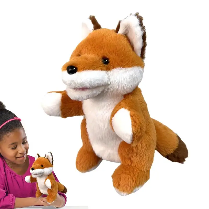 

Animal Hand Puppets Storytelling Hands Puppets Children Plushies Hand-Controlled Puppets To Develop Toddler Motor Skills For
