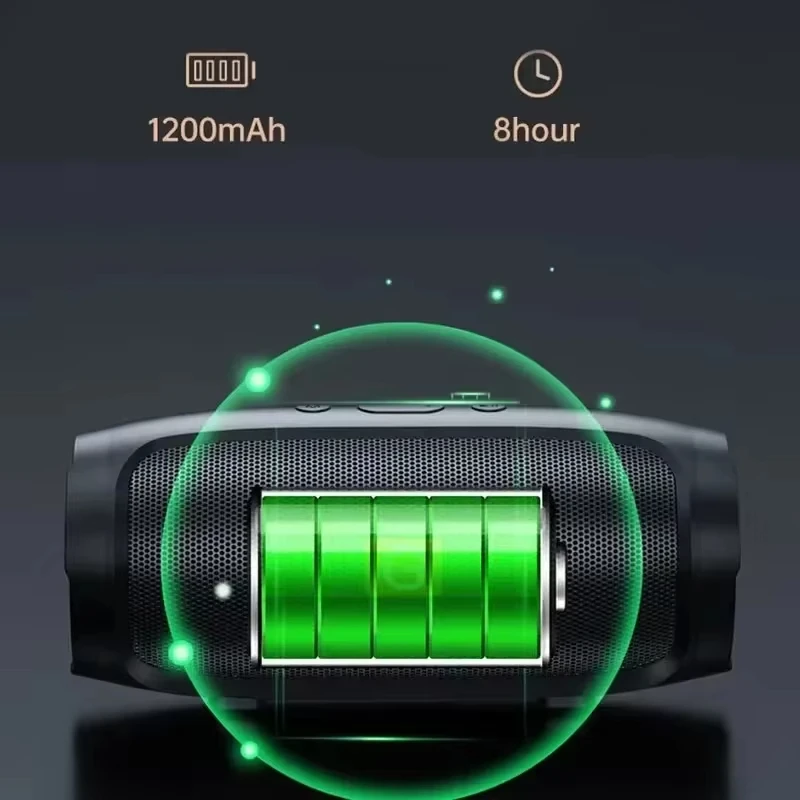 Lenovo Portable Bluetooth Wireless Speaker with FM Playback & Deep Bass
