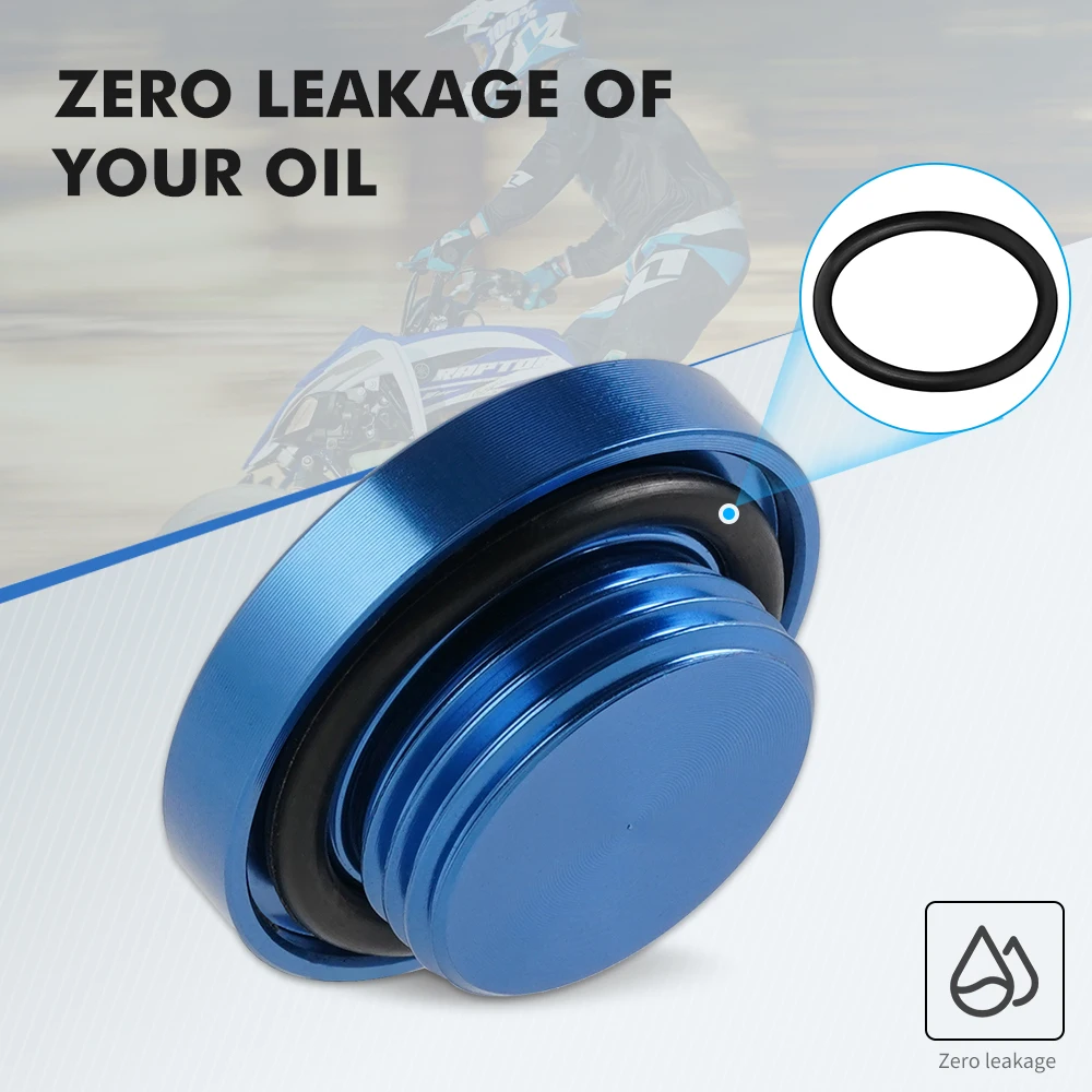 Oil Filler Cap Engine Oil Drain Plug Sump Nut ATV Accessories For Yamaha Raptor 700 700R 2006-