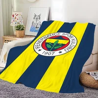 F-FenerbahceS Skicomfort warm Soft Home Kids Lunch Blanket Suitable for Living Room Office Daily Travel Gifts 1