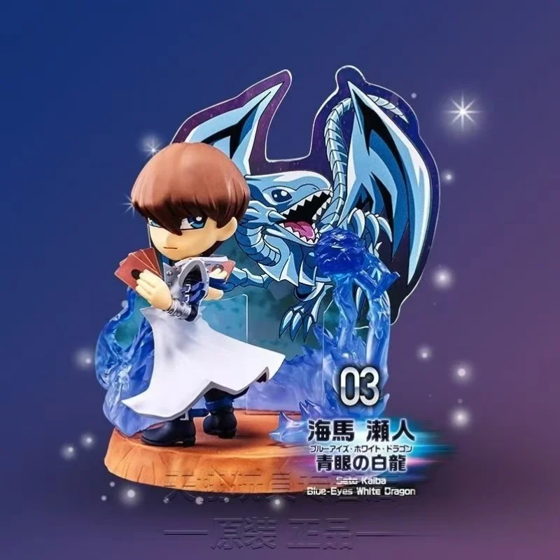 100%오리지나 리멘트 블라인드 박스 유희왕 듀얼 몬스터 피규어 컬렉션 6 팩 풀 세트 애니메이션 소장품 미니 피규어 장난감 선물