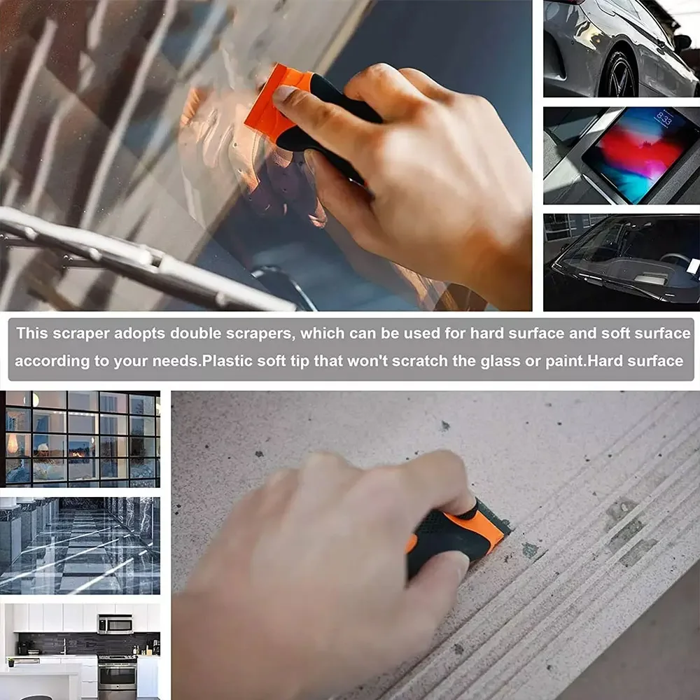 Car Wrapping Tools PFCC Car Wrapping Tools Kit for Window Film Stickers Tint Tools Vinyl Squeegee Auto Gap Dust Removal Scraper Car Accessories car wrapping tools vinyl squeegee window tinting squeegee automotive film tools