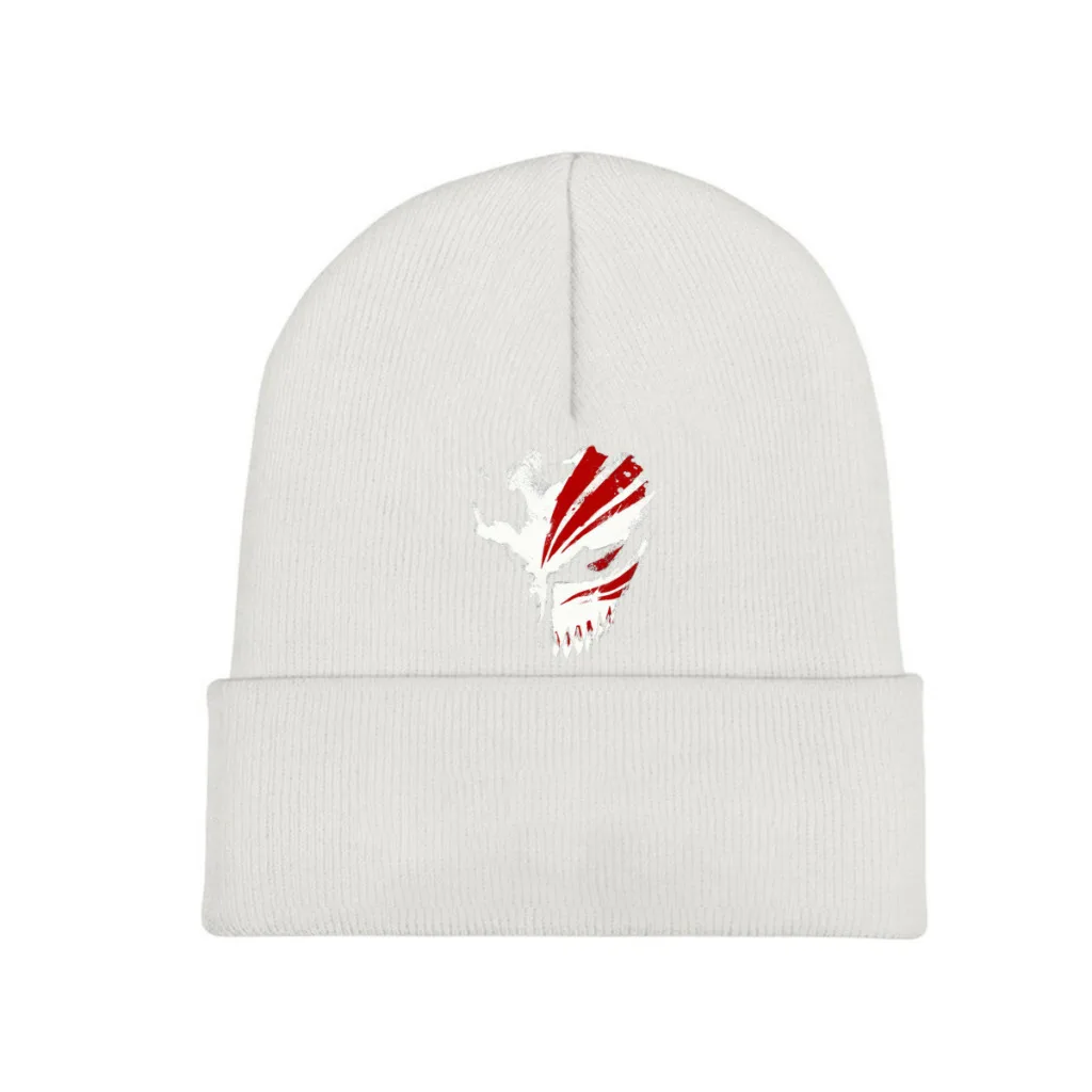 

Kurosaki Knitted Hat Women's Men's Beanie Winter Hat Polyester Crochet Caps