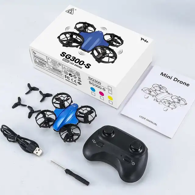 Mini Drone SG300S RC 2.4G 4CH, Mode sans tête, 6 axes – Image 6