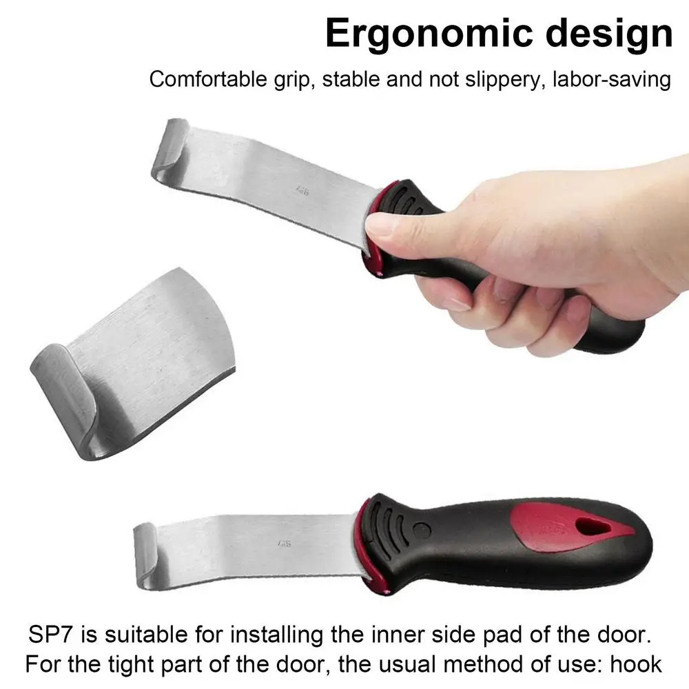 Trim Removal Tool Car Trim Removal Tool For Auto Body Tools Stainless Steel Door Panel Removal Tool Fastener Remover Clip Pliers